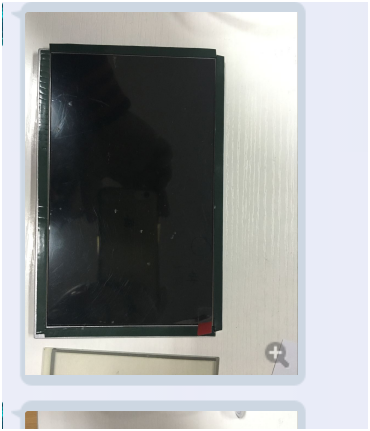 贴好双面粘胶工业液晶屏